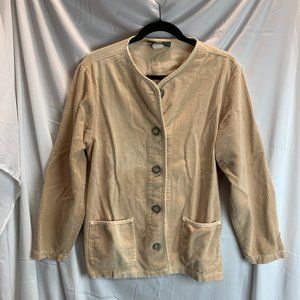 Vintage Orvis Tan Corduroy Jacket Size Medium